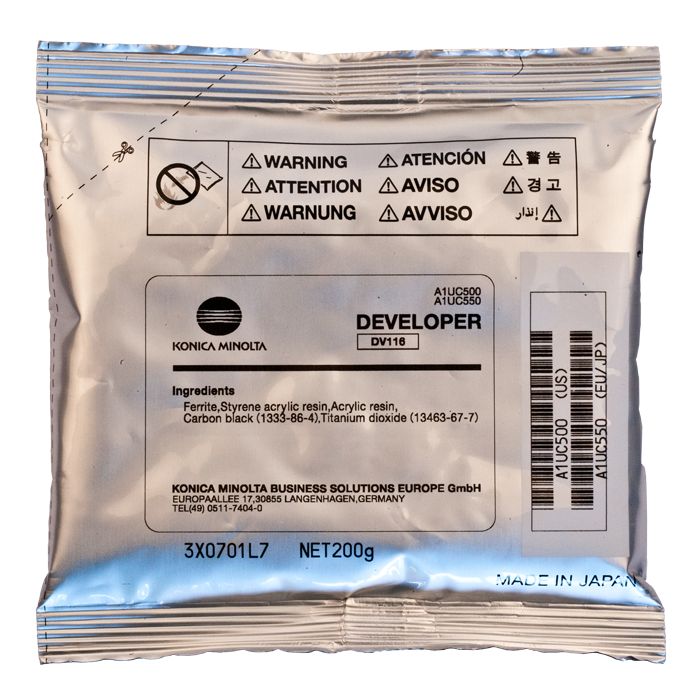 Developer Negru Konica Minolta DV-116
pentru Echipamente Bizhub_1