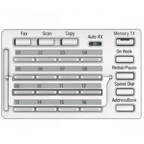 MK-750 Panou de comandã pentru functii de scanare și fax_1