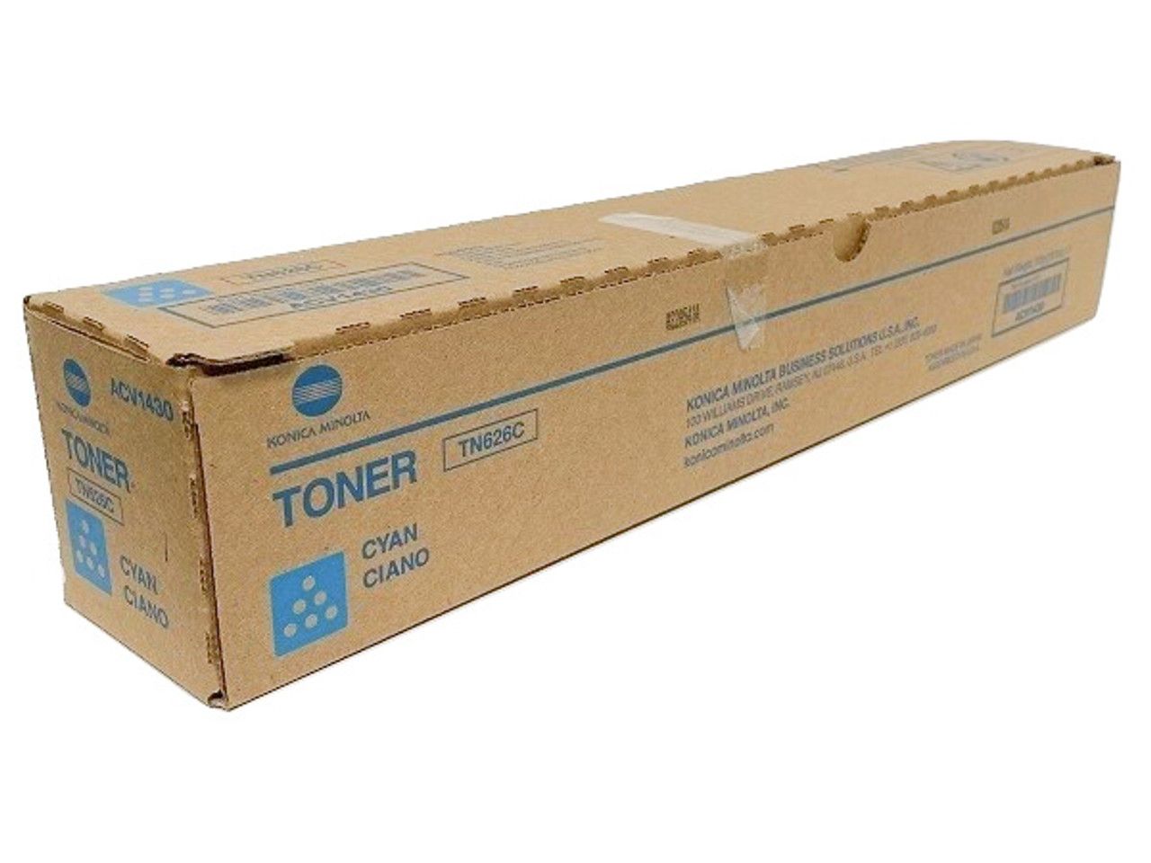TN626C Cartus Toner Cyan (28K/833g) Konica Minolta pentru bizhub C450i, C550i, C650i (AAV8450);_1