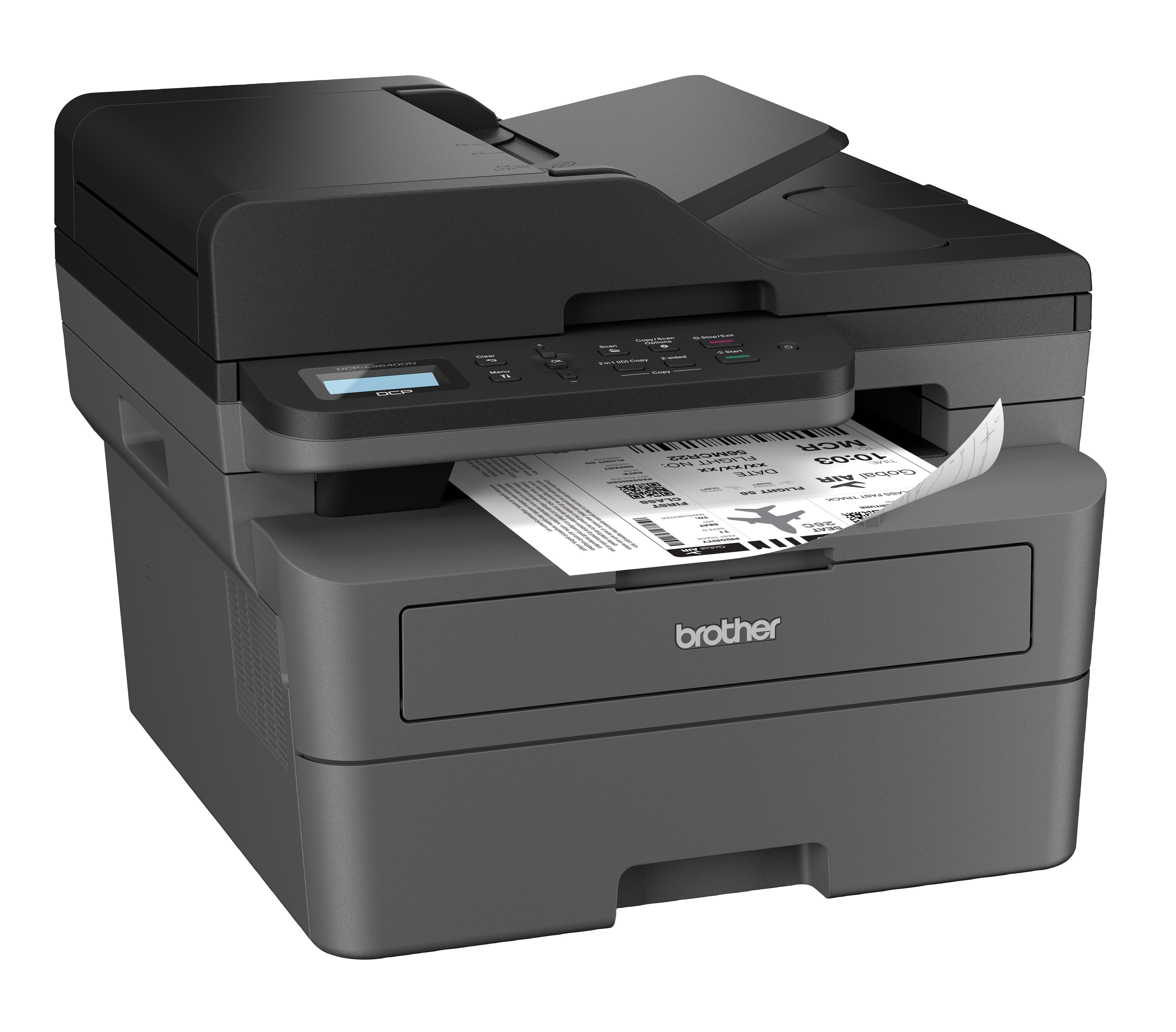 Imprimanta multifunctionala laser monocrom Brother DCP-L2640DN, A4, USB 2.0, 34 ppm