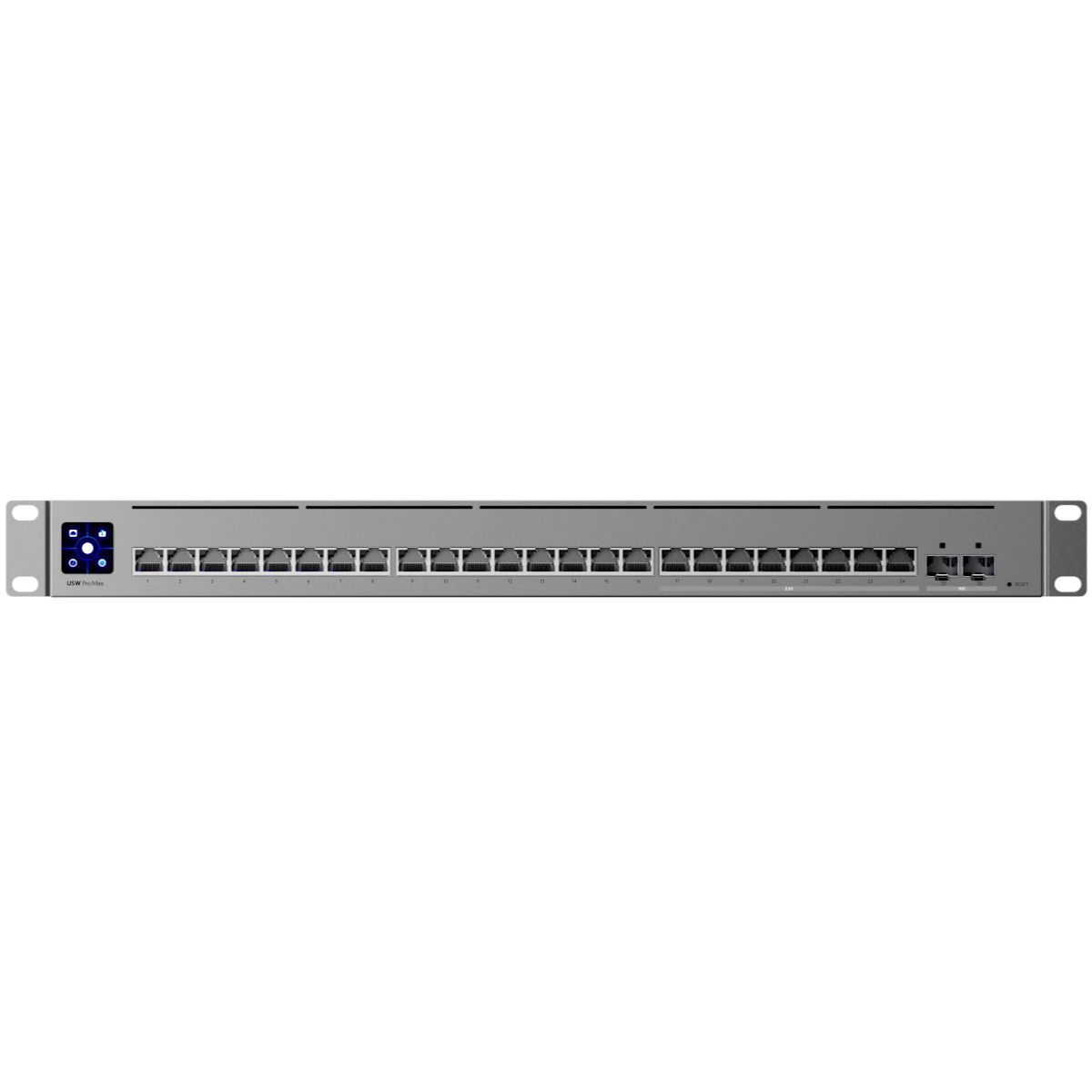 Ubiquiti 24-port, Layer 3 Etherlighting™ switch,  8 х 2.5 GbE PoE++ ports, 16 х GbE RJ45 ports including (8) PoE+ and (8) PoE++, 2 х 10G SFP+ ports_1
