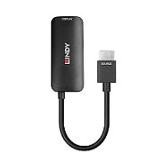 Convertor HDMI 8K60 la Port Display 1.4, latime de banda suportata 48Gbps, rezolutie maxima suportata intrare 840x2160@120Hz 4:4:4 8Bit 7680x4320@60Hz 4:2:0 8Bit, rezolutie maxima suportata iesire, 3840x2160@ 120Hz 4:4:4 8Bit 7680x4320@60Hz 4:2:0 8Bit, chipset LT6711GX_U2, negru_2