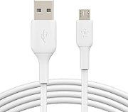 MICRO-USB/USB-A CABLE PVC/1M WHITE_1