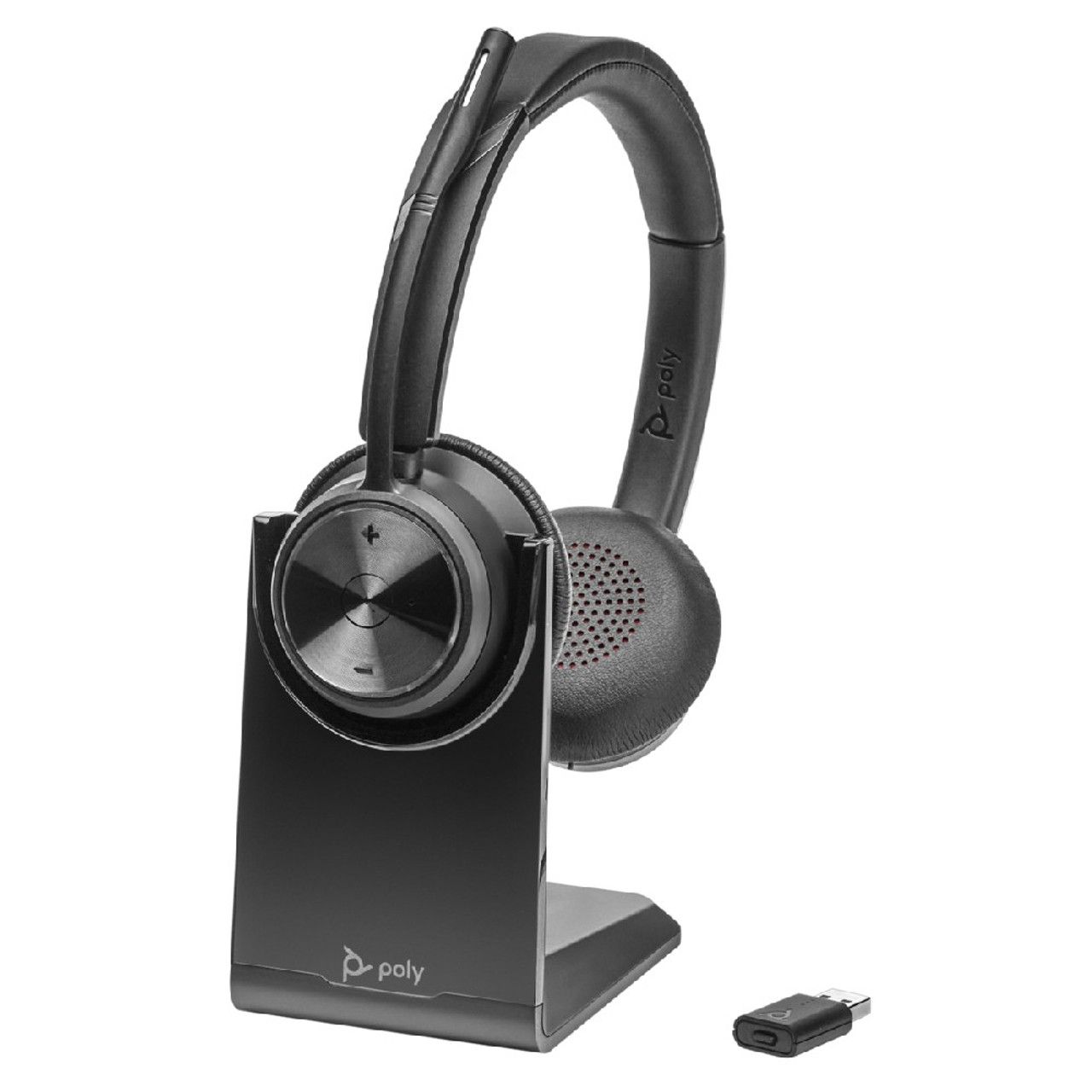 Poly Savi 7320 UC Stereo DECT 1880-1900 MHz Headset EMEA - INTL English Loc  Euro plug_1