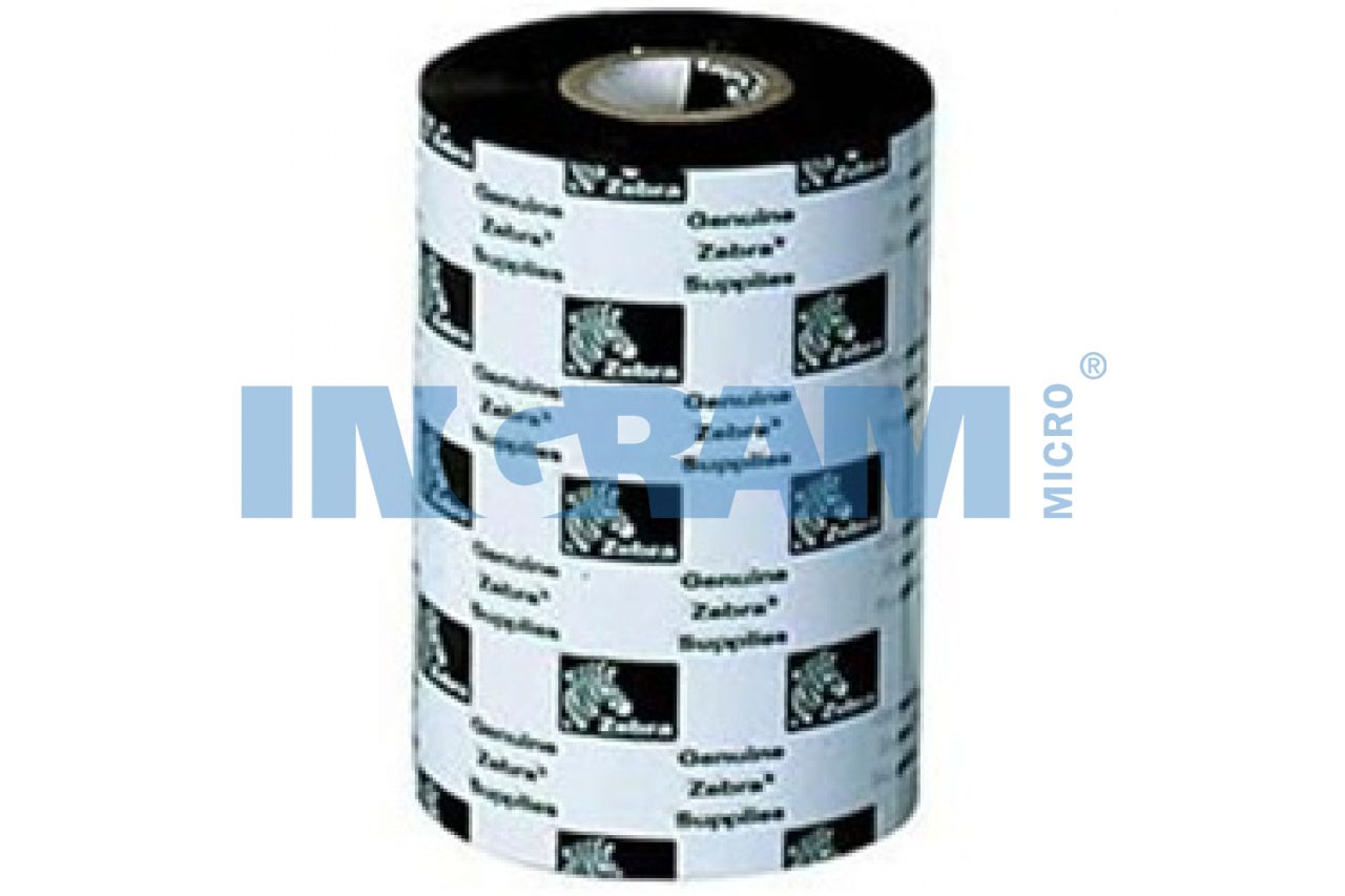 Wax Ribbon, 60mmx450m (2.36inx1476ft), 2100; High Performance, 25mm (1in) core, 12/box_1