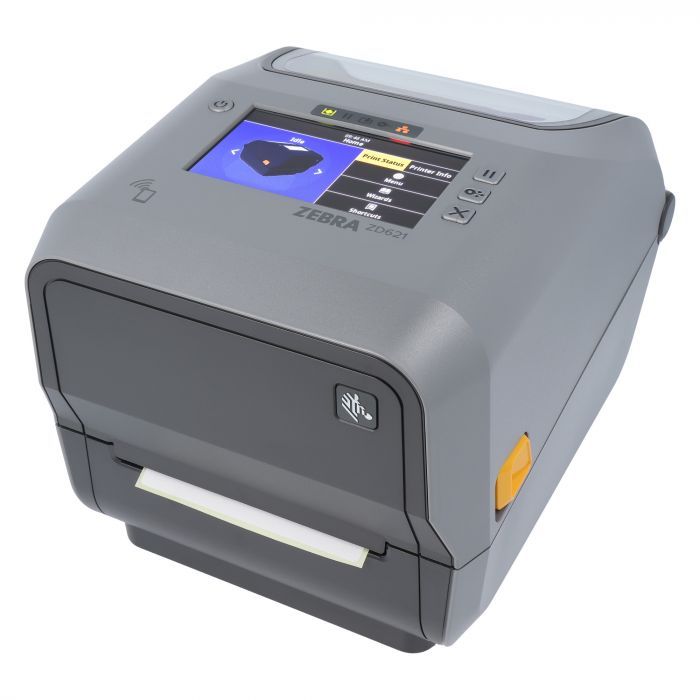 Thermal Transfer Printer (74/300M) ZD621, Color Touch LCD; 203 dpi, USB, USB Host, Ethernet, Serial, 802.11ac, BT4, ROW, EU and UK C_1