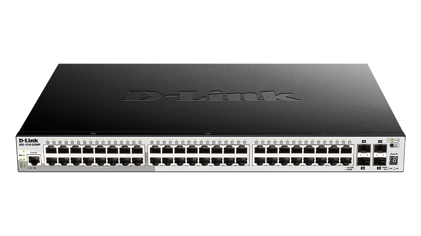 52-PORT SMART POE+ SWITCH/GIGABIT STACKABLE 4X SFP+_1