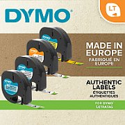 LETRATAG METALLIC TAPE 12MMX4M/BLACK/SILVER_9