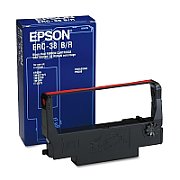 Epson ERC38BR Ribbon Cartridge for TM-300/U300/U210D/U220/U230, black/red_1