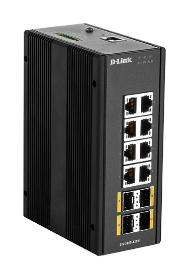12 PORT L2 MANAGED SWITCH/WITH 8X10/100/1000BASET(X) PORTS IN_1
