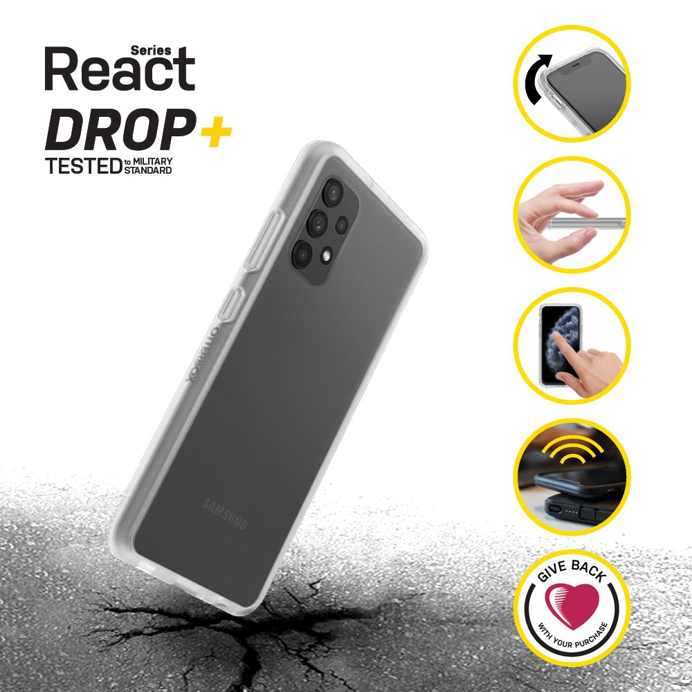 OTTERBOX REACT GALAXY A32 CLEAR/._4