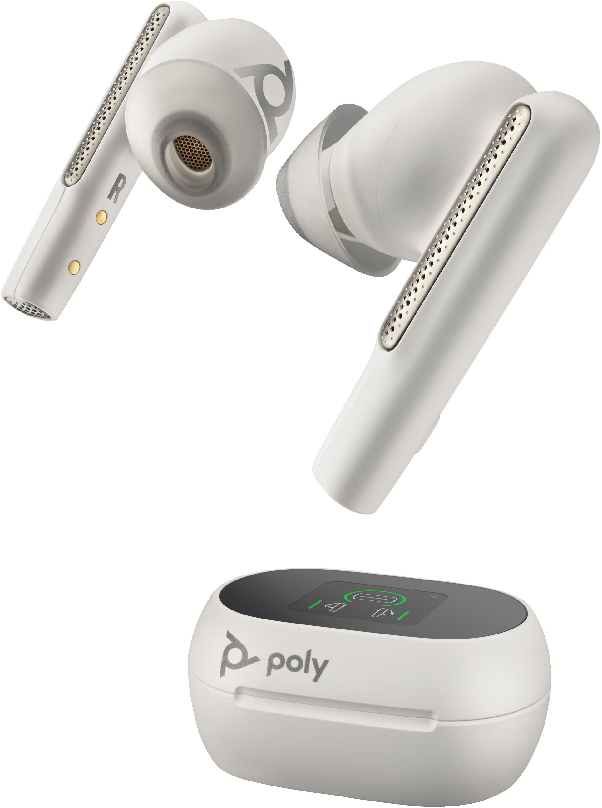 Poly Voyager Free 60/60+ White Earbuds (2 Pieces)_1