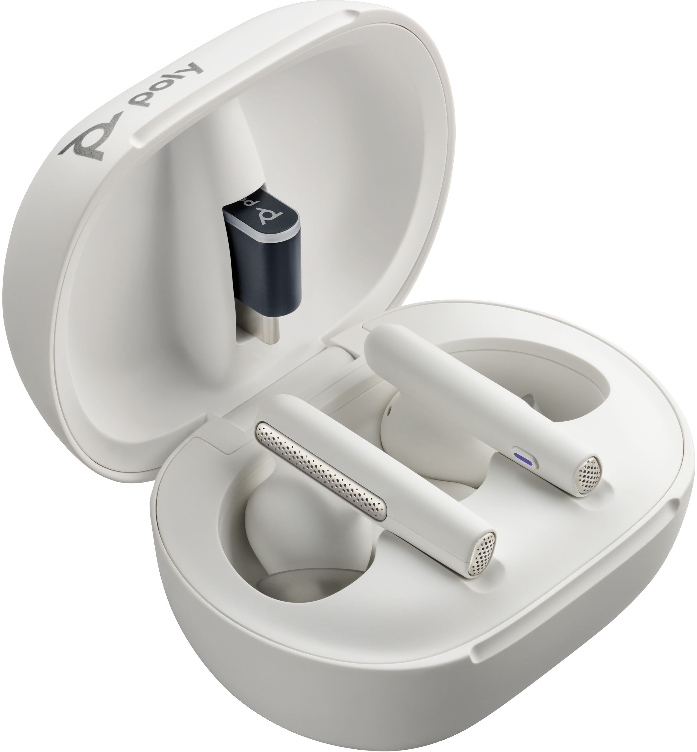 Poly Voyager Free 60/60+ White Earbuds (2 Pieces)_2