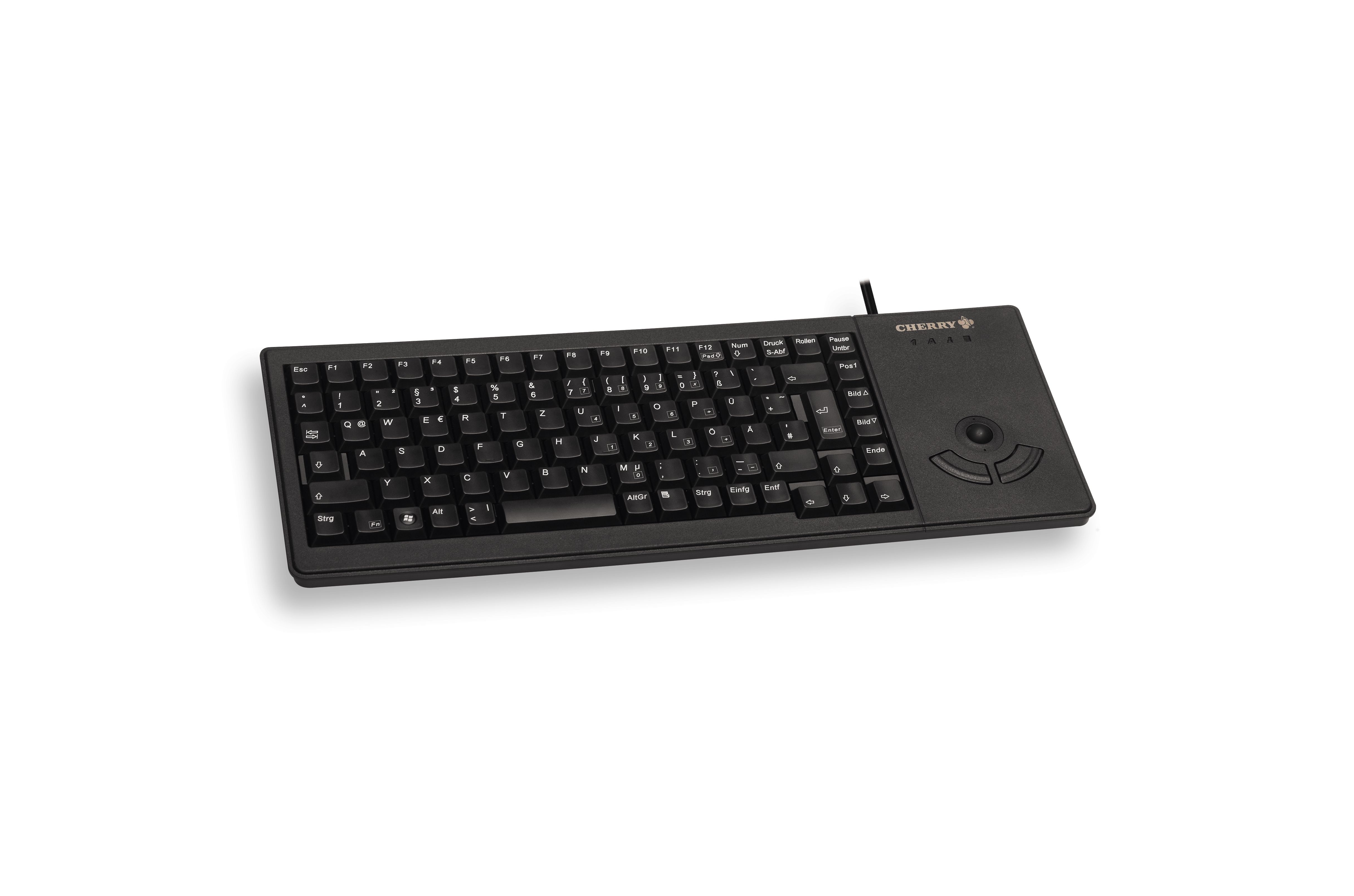 XS TRACKBALL KEYBOARD BLACK USB/_1
