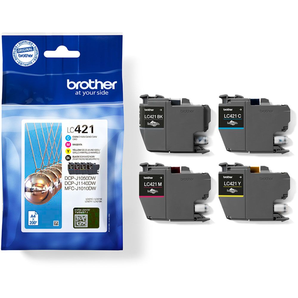 LC-421VAL B/C/M/Y BLISTER/DCP-J1050DW/J1140DW/MFC-J1010DW_1