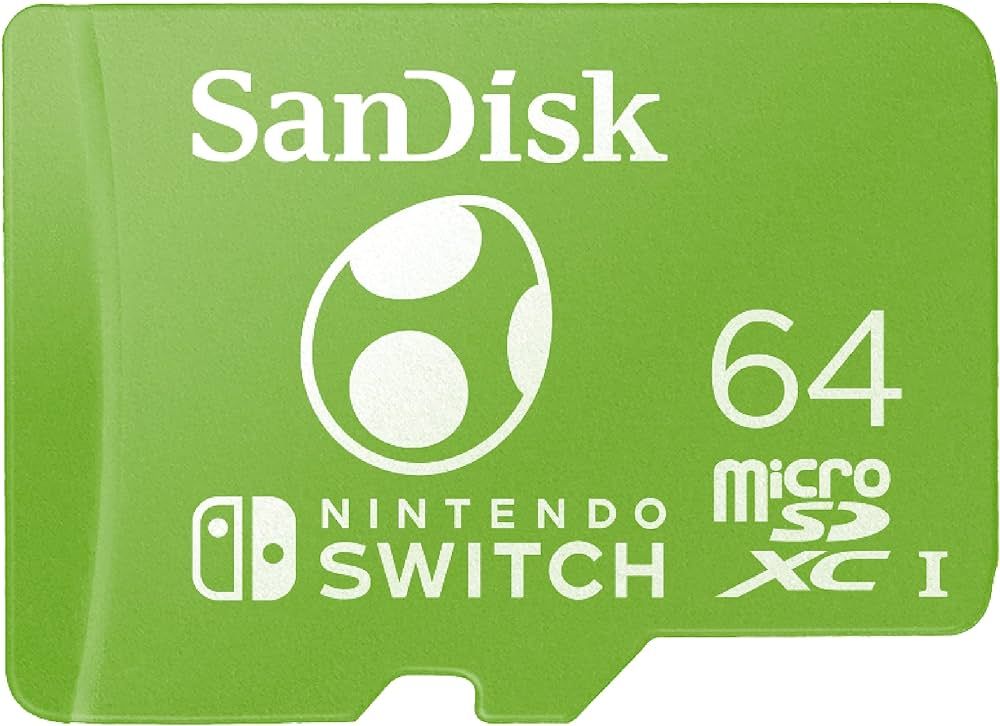MICROSDXC UHS-I CARD F/NINTENDO/SWITCH YOSI EDITION 64GB_1