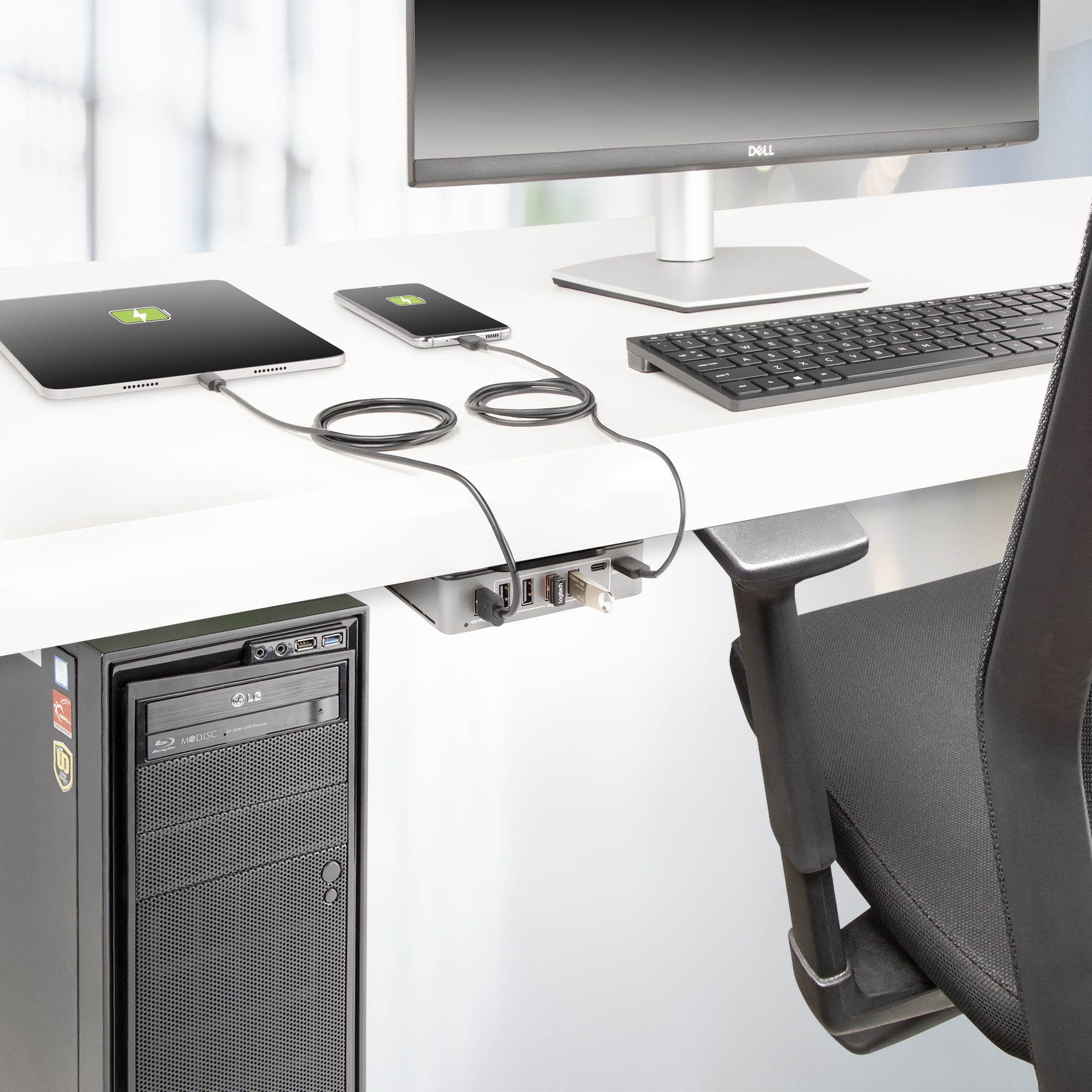 7-PORT USB-C HUB SELF-POWERED/DESKTOP/LAPTOP EXPANSION HUB_9