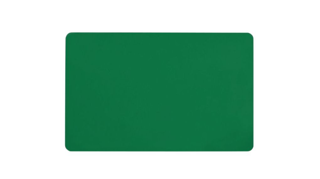 Zebra color PVC card - green, 30 mil (500 cards)_1