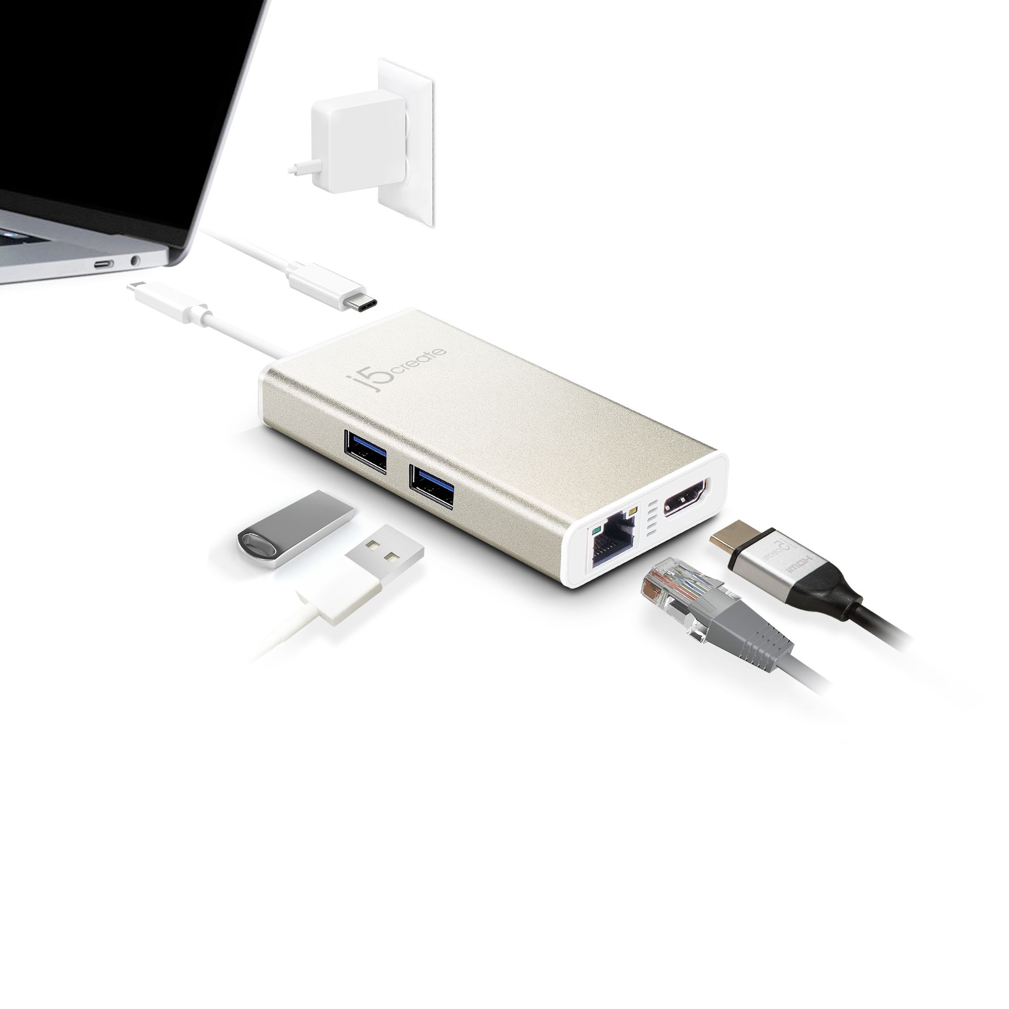 USB-C MULTI-ADAPTER -/HDMI/ETHERNET/USB 3.1 HUB/PD 2.0_4