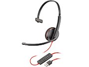 Poly Blackwire 3210 Monaural USB-A Headset_1