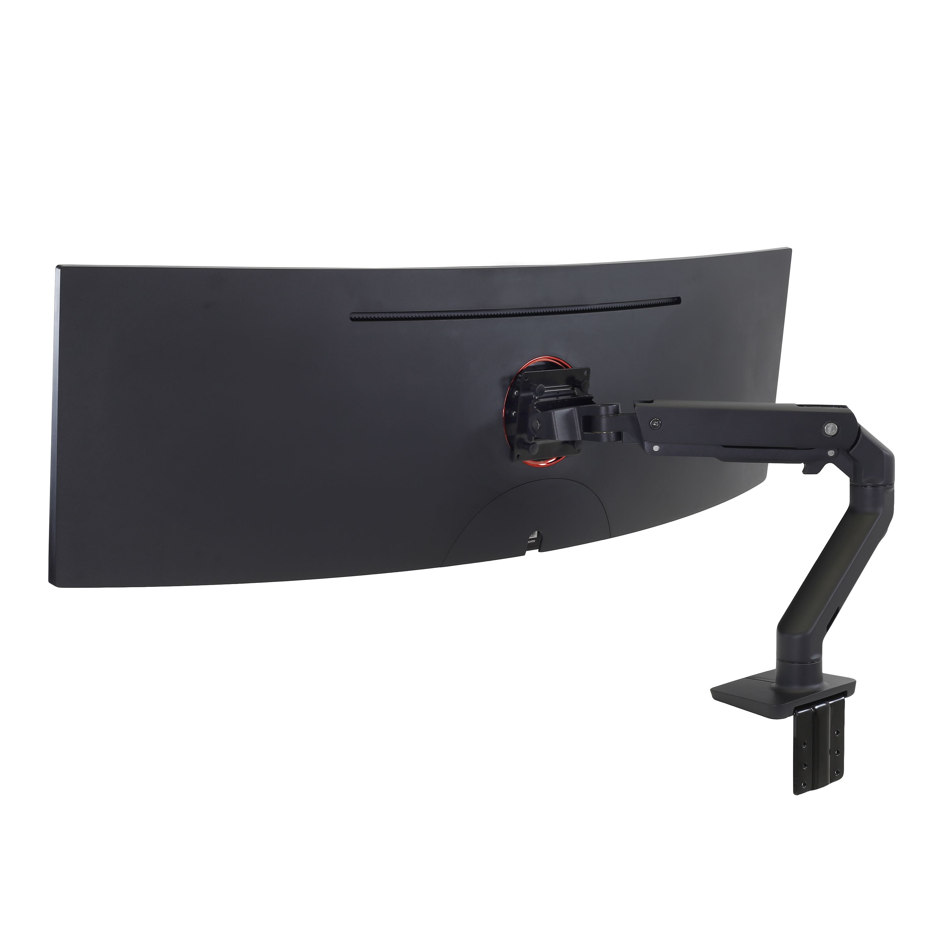 HX DESK MONITOR ARM/WITH HD PIVOT MATTE BLACK_1