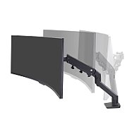 HX DESK MONITOR ARM/WITH HD PIVOT MATTE BLACK_2