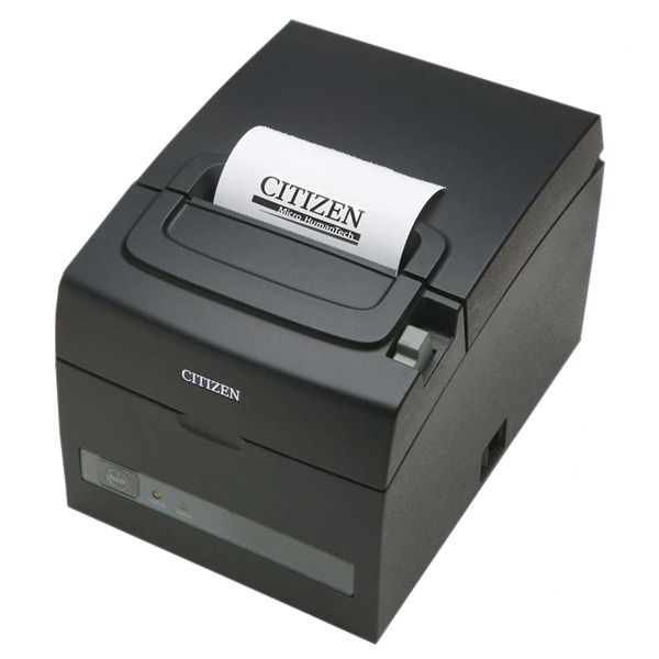 Thermal printer; Serial + USB interfaces, integrated PSU, Black_1