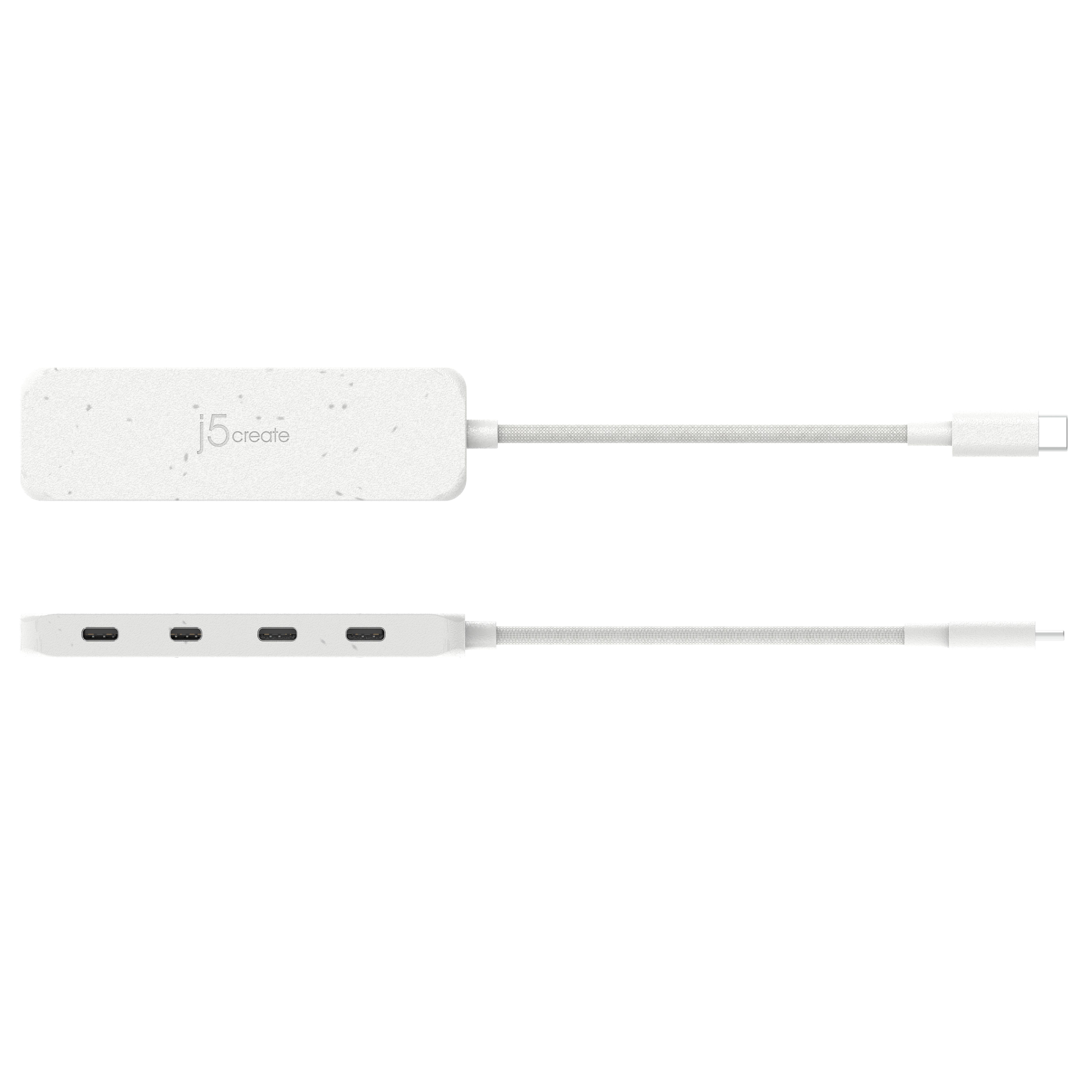 ECO-FRIENDLY USB-C TO 4-PORT/TYPE-C GEN 2 HUB_4