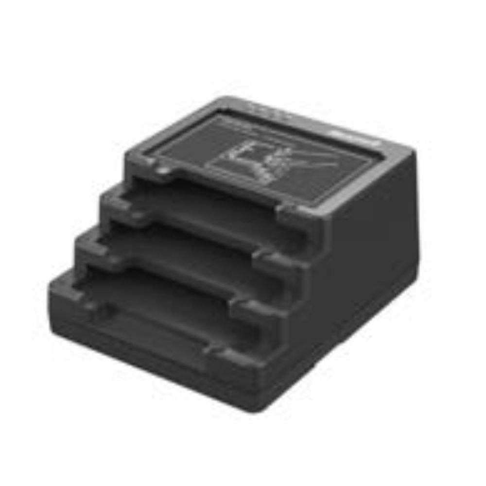 EDA10A quad battery charger, kit includes: charger, EU power cord and power adapter_1