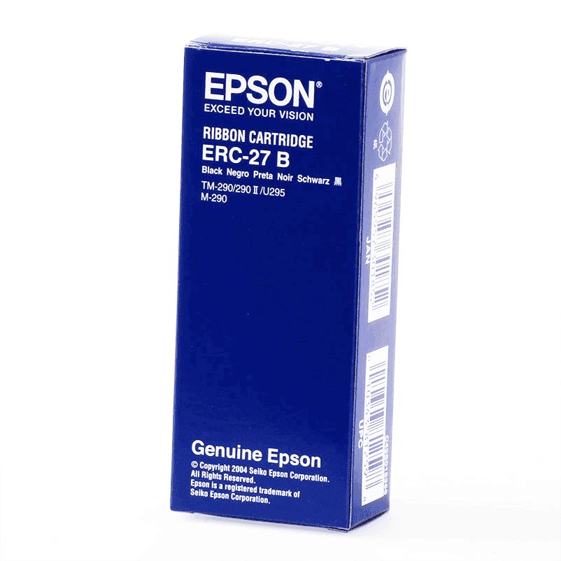 Epson ERC27B Ribbon Cartridge for TM-U290/II, -U295, M-290, black_1