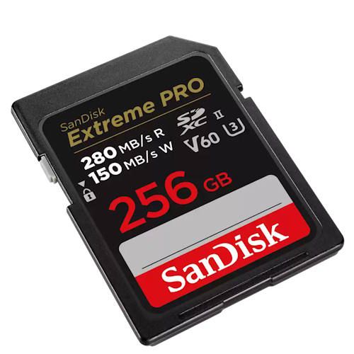 PRO 256GB V60 UHS-II SD CARDS/280/100MB/S V60 C10 UHS-II_1