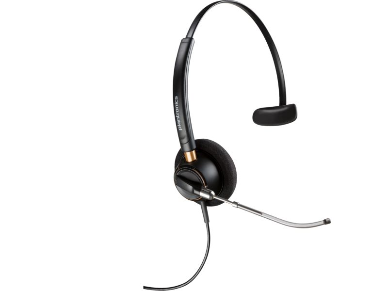 Poly EncorePro 510V Monaural Headset VoiceTube +Quick Disconnect EMEA - INTL English Loc  Euro plug_1