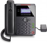 Poly Edge B10 IP Phone with Power Supply EMEA - INTL English Loc  Euro plug_1