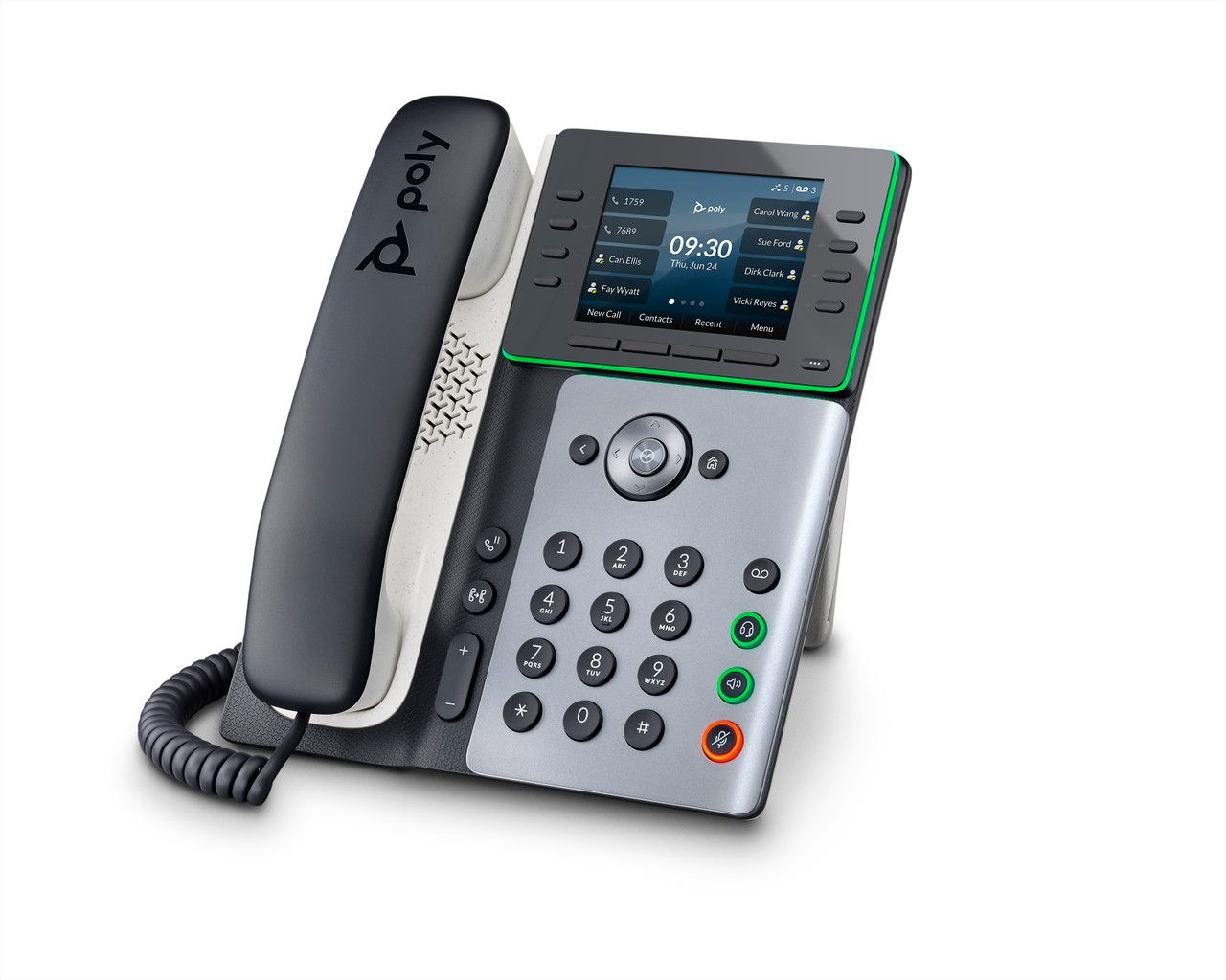 Poly Edge E300 IP Phone and PoE-enabled_1