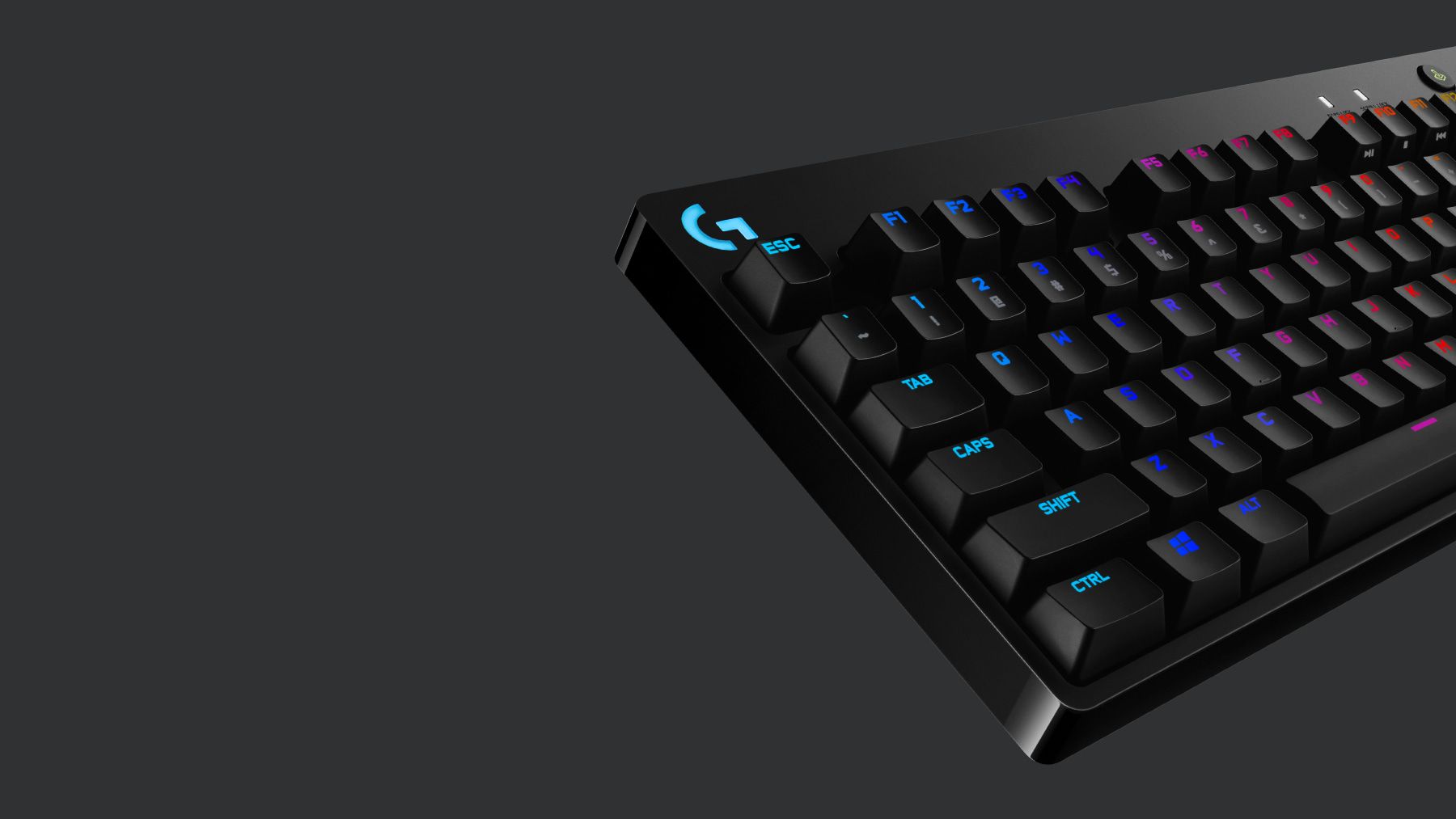 G PRO MECHANICAL GAMING KEYB./BLACK - UK - USB - N/A INTNL-973_6