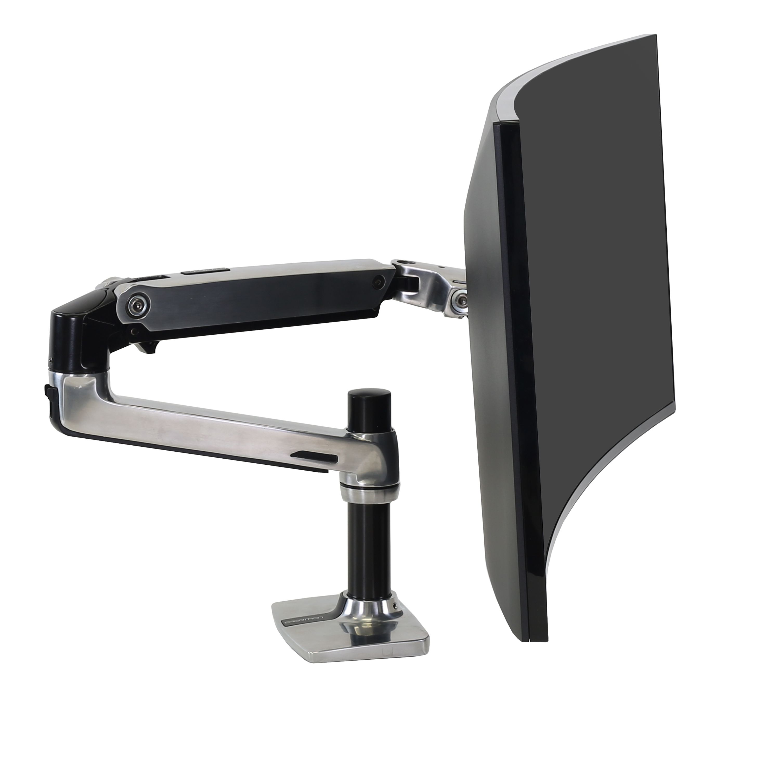LX DESK MOUNT LCD ARM POLISHED/32IN BLACK/WHITE VESA MIS-D_2