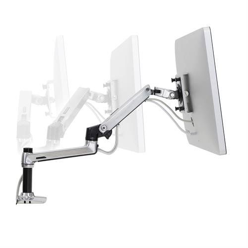 LX DESK MOUNT LCD ARM POLISHED/32IN BLACK/WHITE VESA MIS-D_11