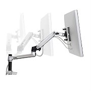 LX DESK MOUNT LCD ARM POLISHED/32IN BLACK/WHITE VESA MIS-D_11
