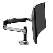 LX DESK MOUNT LCD ARM POLISHED/32IN BLACK/WHITE VESA MIS-D_2
