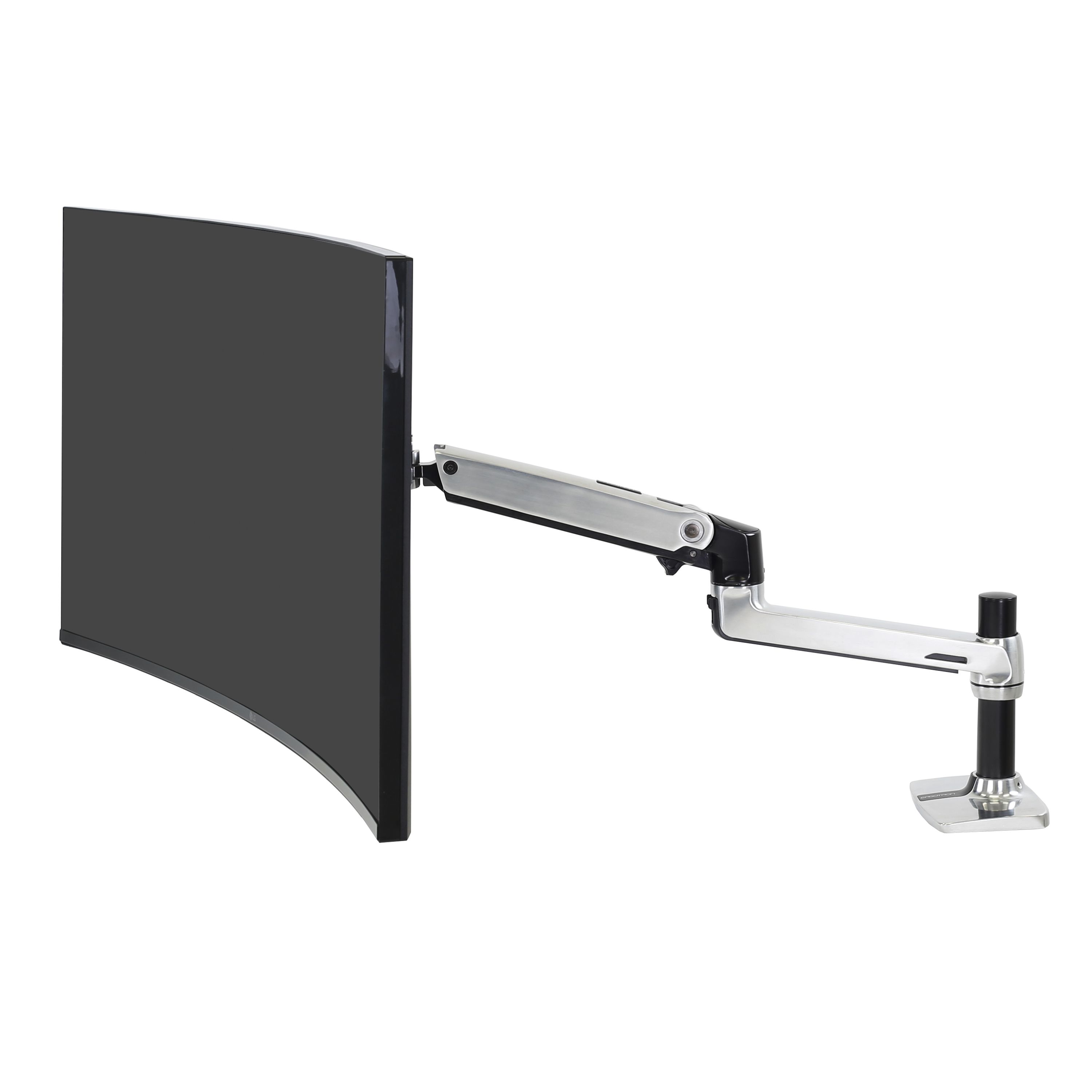 LX DESK MOUNT LCD ARM POLISHED/32IN BLACK/WHITE VESA MIS-D_5
