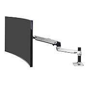 LX DESK MOUNT LCD ARM POLISHED/32IN BLACK/WHITE VESA MIS-D_5