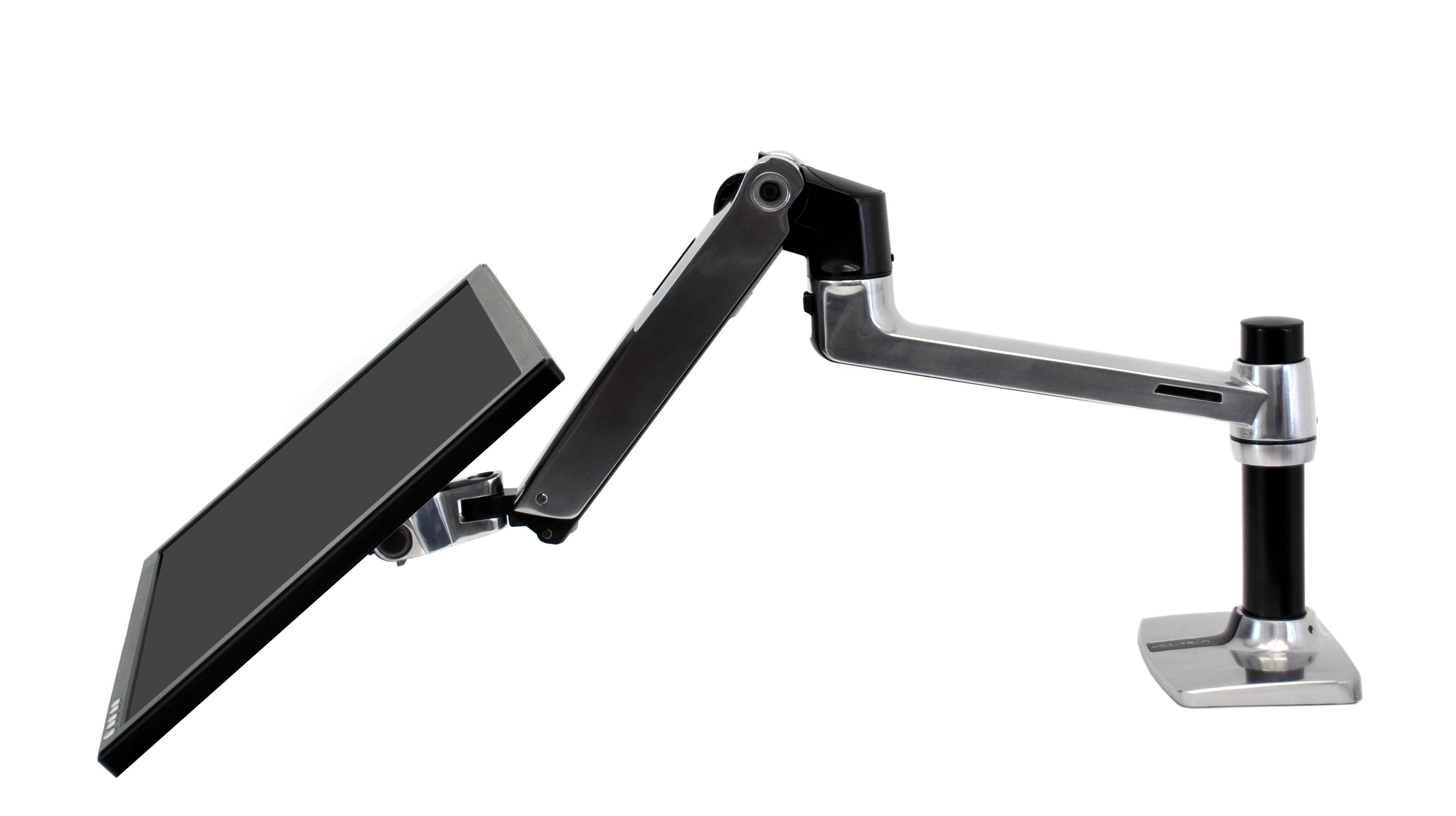 LX DESK MOUNT LCD ARM POLISHED/32IN BLACK/WHITE VESA MIS-D_9