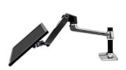 LX DESK MOUNT LCD ARM POLISHED/32IN BLACK/WHITE VESA MIS-D_9