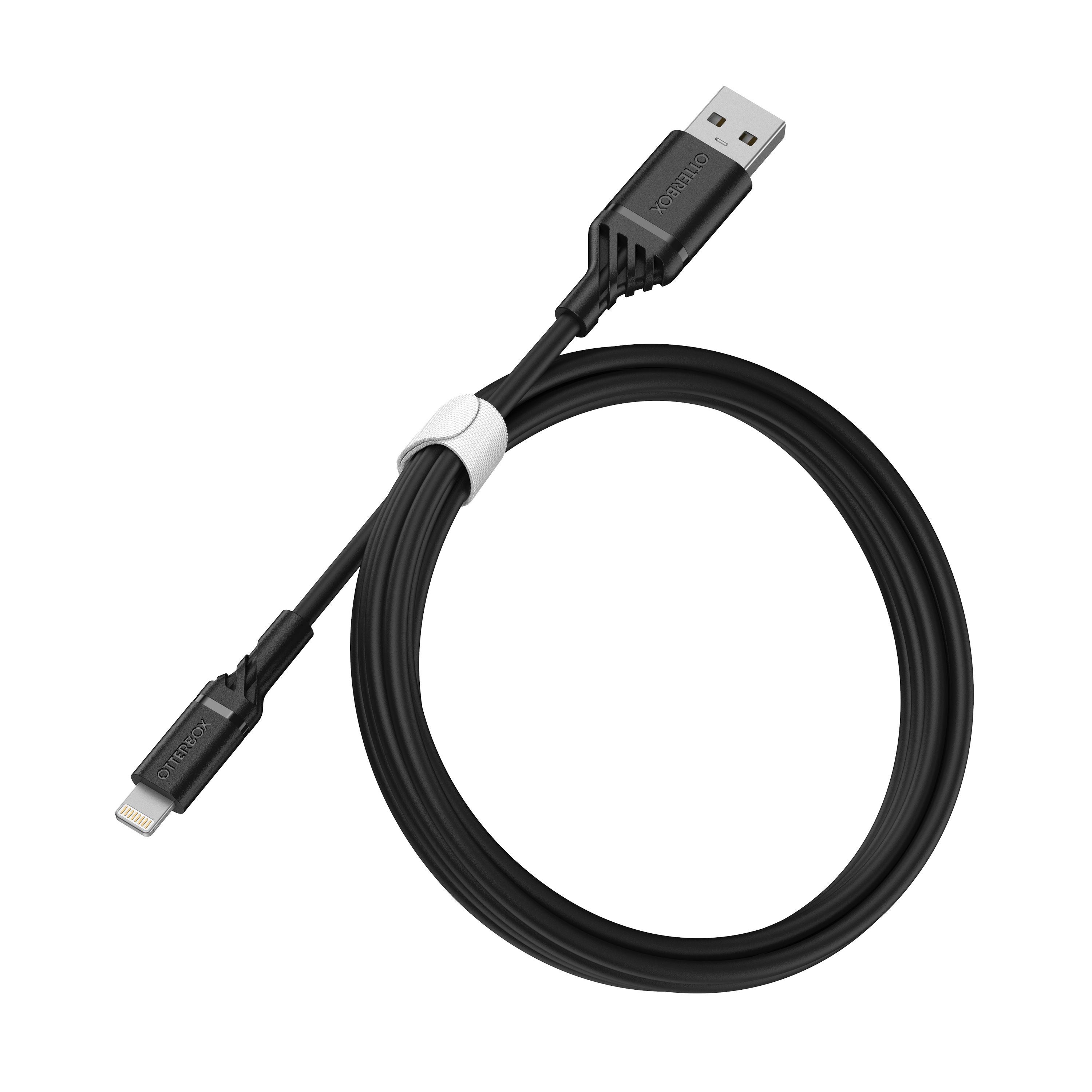 OTTERBOX CABLE USB ALIGHTNING/1M BLACK_3