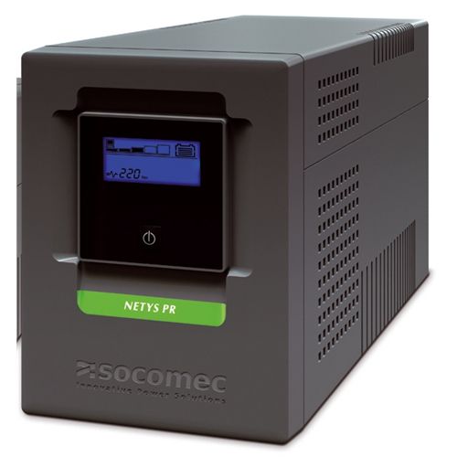 Socomec | NPR-1500-MT | NeTYS PR MT 1500 | UPS | Line interactive | 1500 VA | 1050 W | Sinusoida pura | Tower | Nr iesiri 6 C13 | Intrare C14 | USB