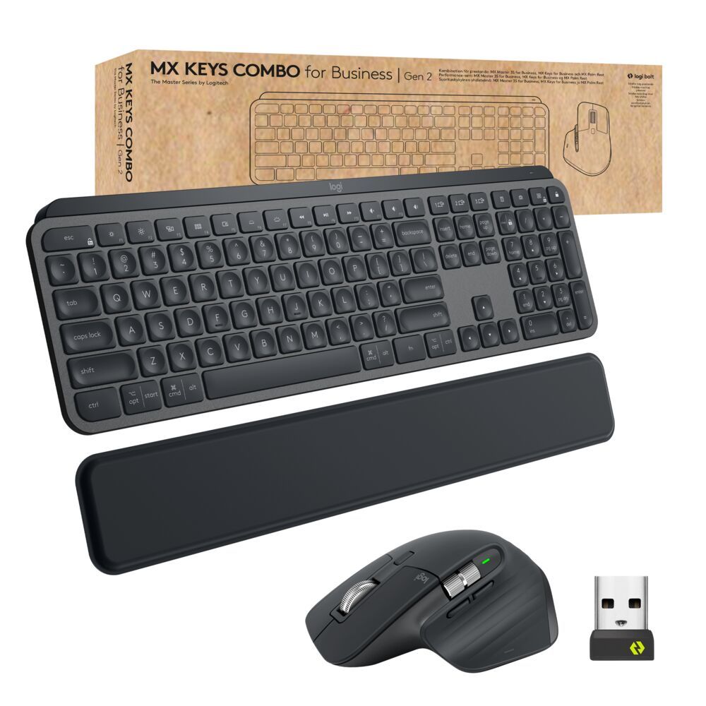 MX KEYS COMBO FOR BUSINESS GEN/2 - GRAPHITE - ITA - MEDITER_1
