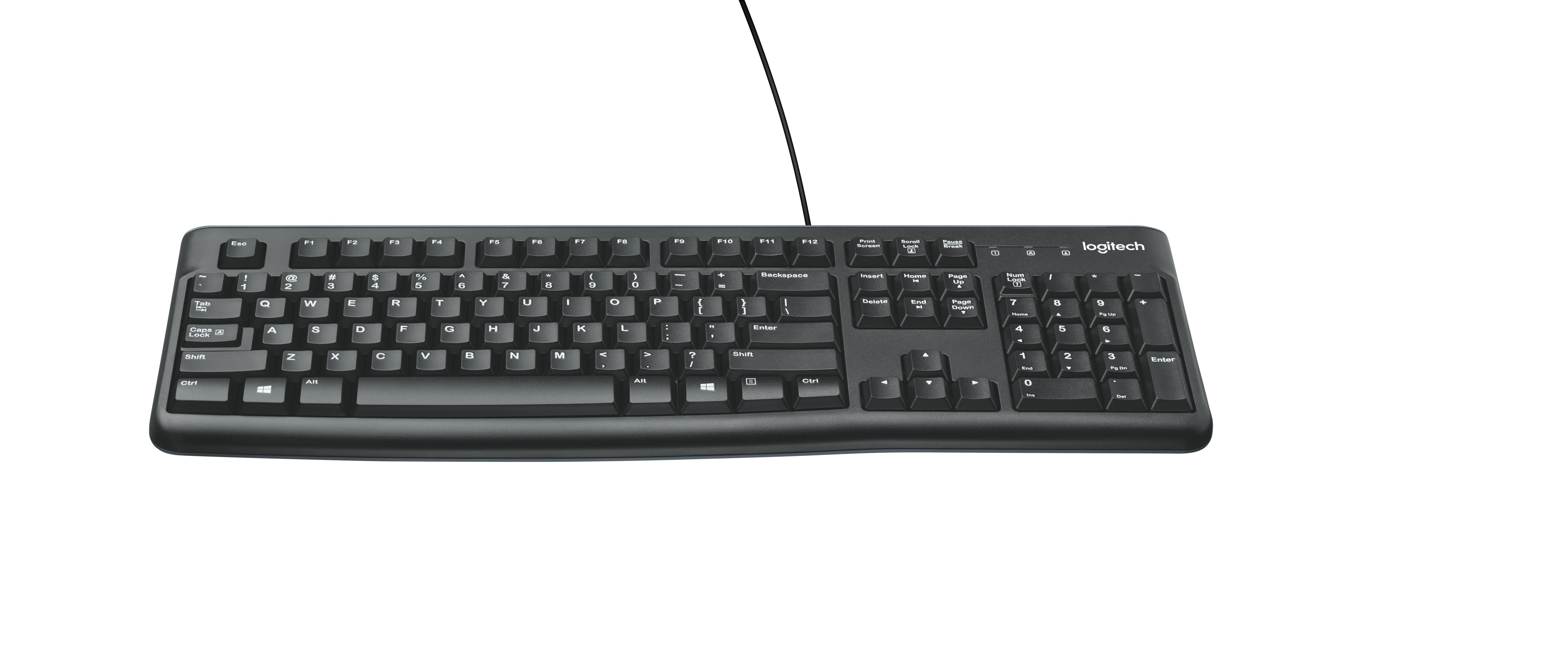 KEYBOARD K120 FOR BUSINESS/OEM USB BLACK SILENT US- LAYOUT_2