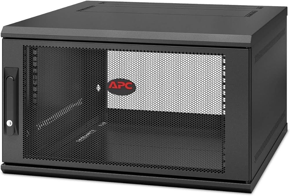 NETSHELTER WX 6U SINGLE HINGED/WALL-MOUNT ENCLOSURE 600MM DEEP_1