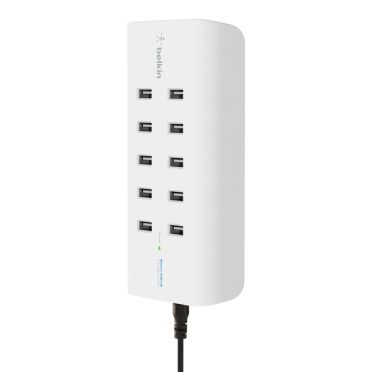 10-PORT USB-CHARGING STATION/120W 2.4A PER PORT WHITE_4