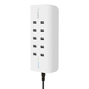 10-PORT USB-CHARGING STATION/120W 2.4A PER PORT WHITE_4